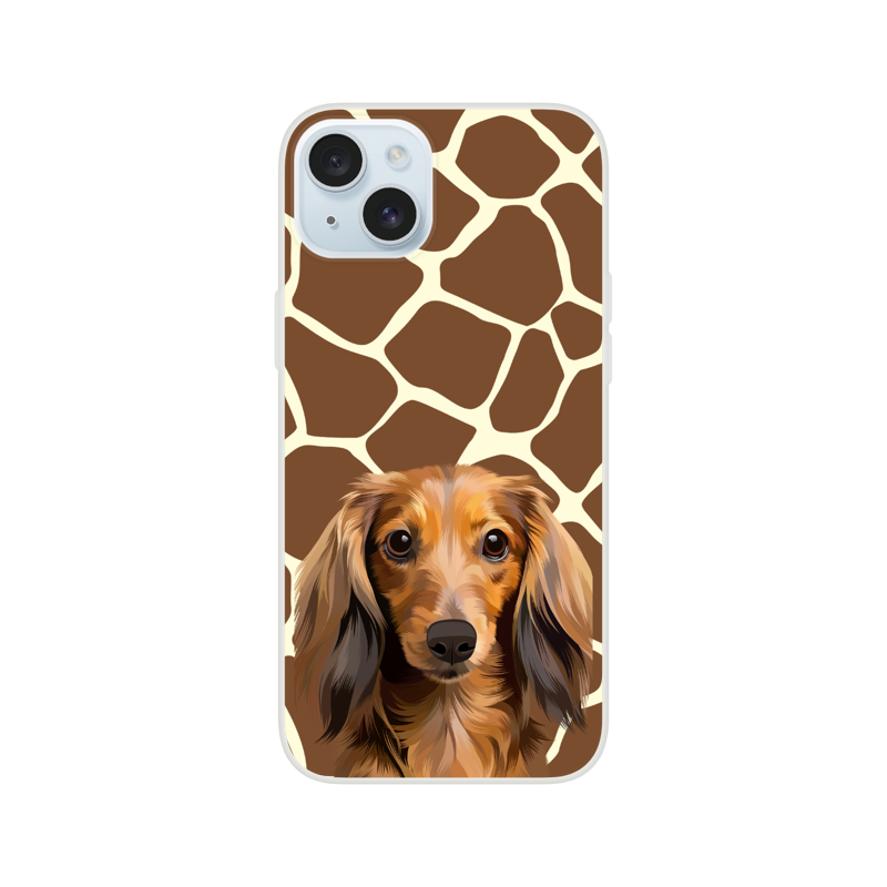 Single Pet Iphone Case (With Background)