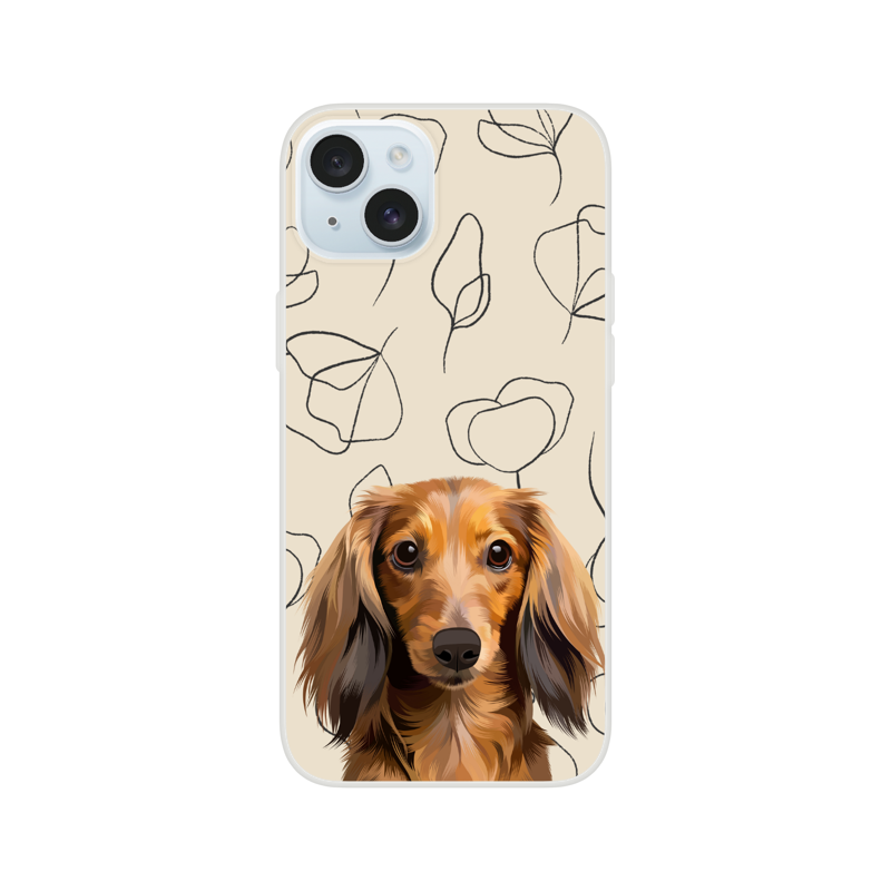 Single Pet Iphone Case (With Background)