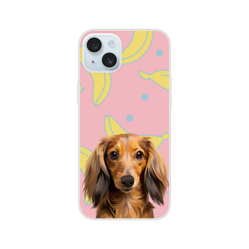 Single Pet Iphone Case (With Background)