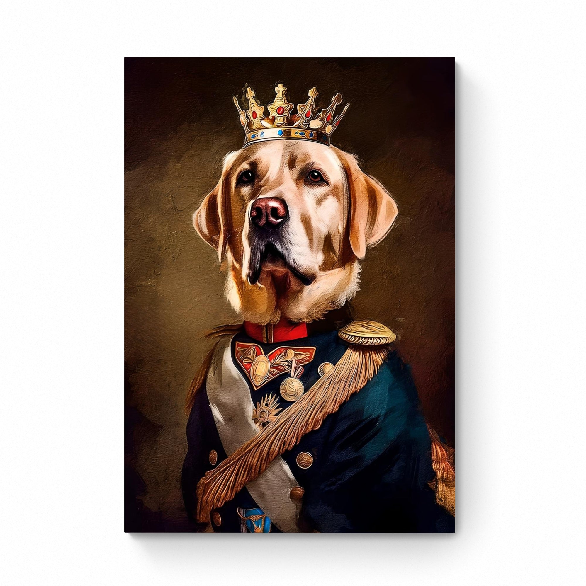 Royal General Custom Pet Portrait