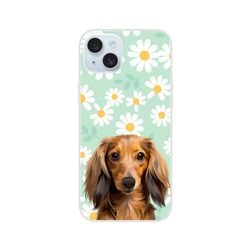 Single Pet Iphone Case (With Background)